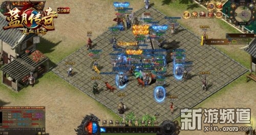  贪玩《热血连击》创新技能连击 给你不一样的传奇体验